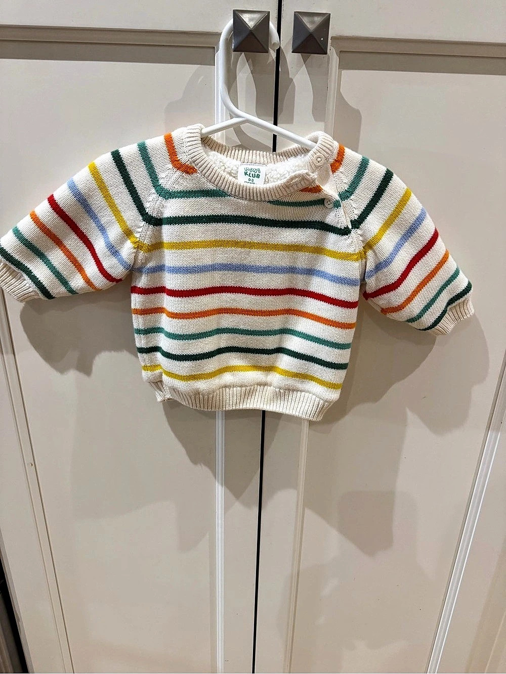 Mini Klub 0-3m Striped Sweater Like New